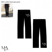  Ladies' black jazz pants - SK61